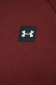 Кофта Under Armour чоловіча колір бордовий з капюшоном однотонна 1357092-408 Кофта Under Armour чоловіча колір бордовий з капюшоном однотонна 1357092-408