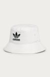 adidas Originals - Капелюх FQ4641 FQ4641-WHITE колір білий adidas Originals - Капелюх FQ4641 FQ4641-WHITE колір білий