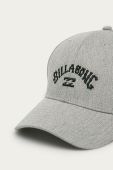 Кепка Billabong колір сірий з принтом