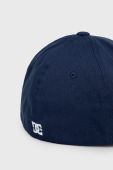 Кепка Dc колір синій з аплікацією