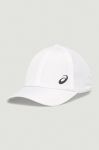 Кепка Asics колір білий гладка Кепка Asics колір білий гладка