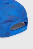 Кепка Puma з принтом колір блакитний