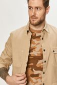 Caterpillar - Сорочка колір бежевий (1318574) Caterpillar - Сорочка колір бежевий (1318574)
