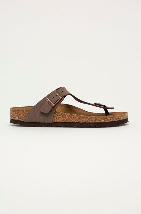 Birkenstock - В'єтнамки Gizeh Narrow Width 43753.Gizeh-Mocca колір коричневий Birkenstock - В'єтнамки Gizeh Narrow Width 43753.Gizeh-Mocca колір коричневий