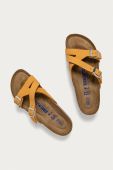 Шльопанці Birkenstock жіночі колір помаранчевий Шльопанці Birkenstock жіночі колір помаранчевий