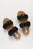 Шльопанці Steve Madden жіночі колір чорний