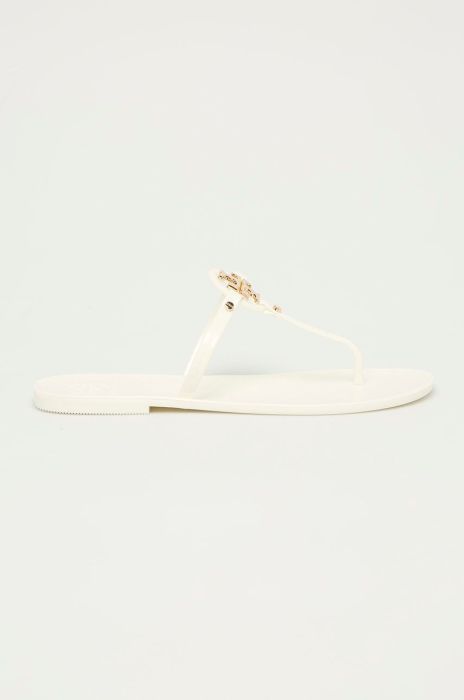 Tory Burch - Шкіряні в'єтнамки колір бежевий (1286286) Tory Burch - Шкіряні в'єтнамки колір бежевий (1286286)