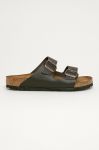 Шкіряні шльопанці Birkenstock Arizona чоловічі колір коричневий 51101 Шкіряні шльопанці Birkenstock Arizona чоловічі колір коричневий 51101