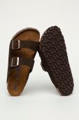 Birkenstock - Замшеві шльопанці Arizona Regular Width 951311-Mocca колір коричневий