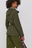Куртка Champion 113799 жіноча колір зелений перехідна