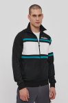 Кофта Diadora чоловіча колір чорний з аплікацією Кофта Diadora чоловіча колір чорний з аплікацією