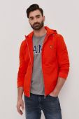 Куртка Lyle & Scott чоловіча колір помаранчевий перехідна