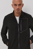 Куртка-бомбер 4F чоловіча колір чорний перехідна Куртка-бомбер 4F чоловіча колір чорний перехідна