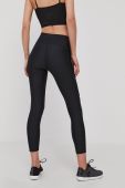 Штани Under Armour 1365335 жіночі колір чорний гладкі Штани Under Armour 1365335 жіночі колір чорний гладкі