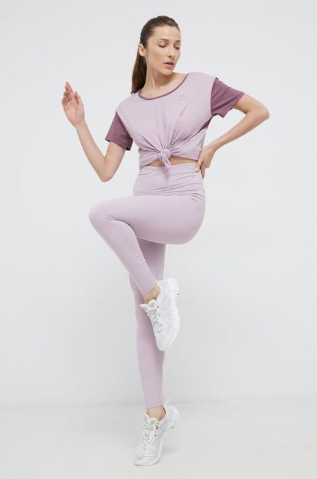 Легінси для тренувань Under Armour Meridian жіночі колір фіолетовий однотонні 1355916-001 Легінси для тренувань Under Armour Meridian жіночі колір фіолетовий однотонні 1355916-001