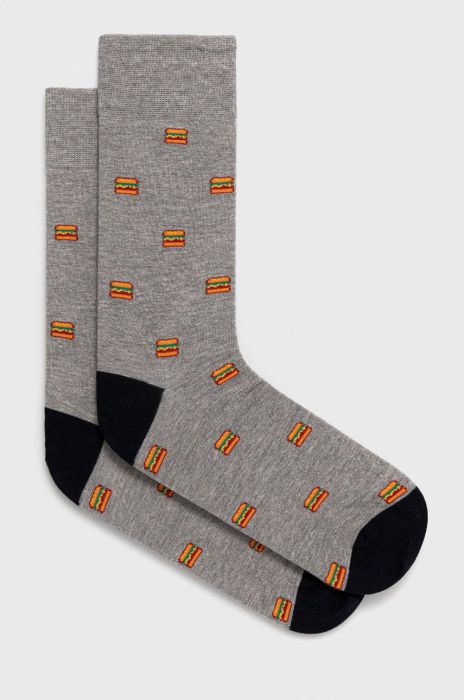 Шкарпетки John Frank чоловічі колір барвистий Шкарпетки John Frank чоловічі колір барвистий