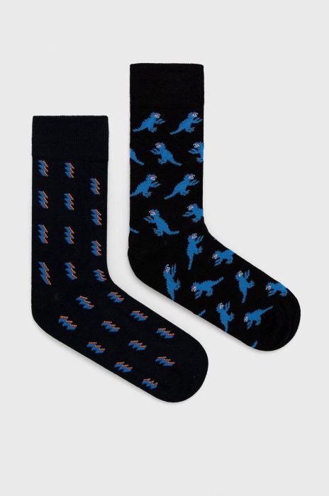 Шкарпетки John Frank (2-pack) чоловічі колір барвистий (1457943) Шкарпетки John Frank (2-pack) чоловічі колір барвистий (1457943)