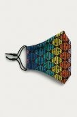 Kurt Geiger London - Захисна маска MONOGRAM FACE колір чорний