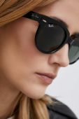Сонцезахисні окуляри Ray-Ban ORION колір чорний Сонцезахисні окуляри Ray-Ban ORION колір чорний