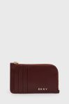 Гаманець Dkny жіночий колір бордовий