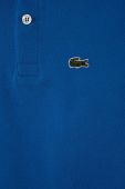 Дитяче бавовняне поло Lacoste однотонний колір блакитний (3516446) Дитяче бавовняне поло Lacoste однотонний колір блакитний (3516446)