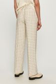 Штани Scotch & Soda жіночі колір кремовий Штани Scotch & Soda жіночі колір кремовий