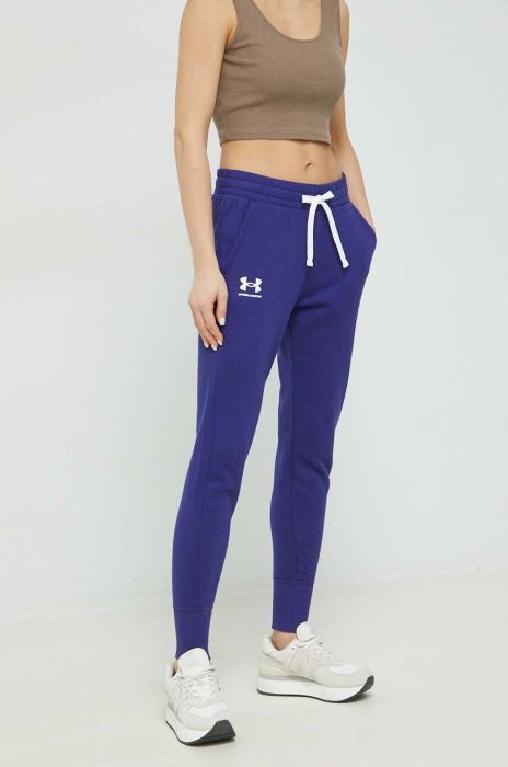 Штани Under Armour жіночі меланж 1356416-035 колір фіолетовий (3016573) Штани Under Armour жіночі меланж 1356416-035 колір фіолетовий (3016573)