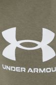Штани Under Armour чоловічі колір зелений однотонні 1361642-001 (2348541)