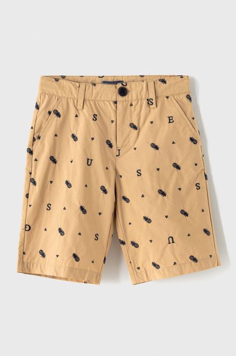 Дитячі шорти Guess колір бежевий Дитячі шорти Guess колір бежевий