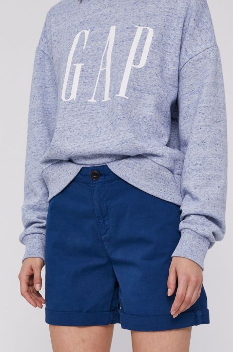 Шорти Pepe Jeans Junie жіночі колір синій гладкі