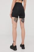 Шорти adidas Performance GQ1369 жіночі колір чорний з принтом висока посадка