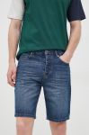 Джинсові шорти United Colors of Benetton чоловічі колір блакитний (2361724)