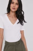 Футболка United Colors of Benetton жіноча колір білий (1517588)