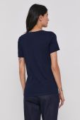Бавовняна футболка United Colors of Benetton колір синій (1522921) Бавовняна футболка United Colors of Benetton колір синій (1522921)