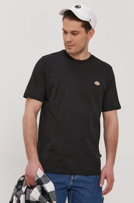 Футболка Dickies чоловіча колір чорний гладкий DK0A4XDBBLK-BLACK