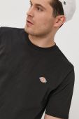 Футболка Dickies чоловіча колір чорний гладкий DK0A4XDBBLK-BLACK