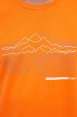 Спортивна футболка CMP колір помаранчевий з принтом Спортивна футболка CMP колір помаранчевий з принтом