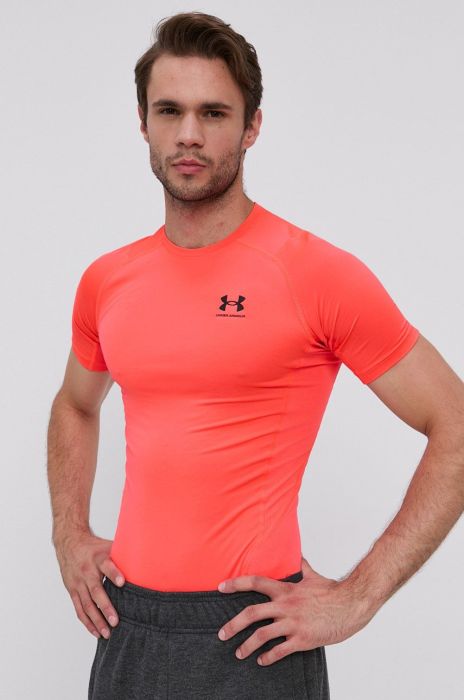 Тренувальна футболка Under Armour 1361518 колір червоний однотонний 1361518-410 (1449955)