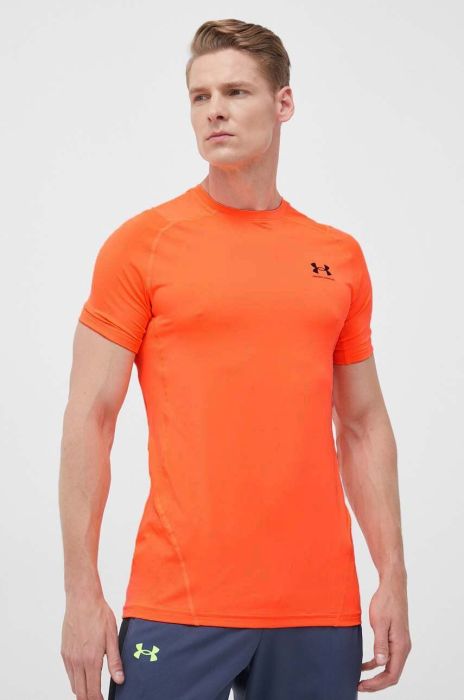 Тренувальна футболка Under Armour колір чорний однотонний 1361683-001 (3306463) Тренувальна футболка Under Armour колір чорний однотонний 1361683-001 (3306463)
