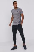 Тренувальна футболка Under Armour колір сірий однотонний 1361683-001 Тренувальна футболка Under Armour колір сірий однотонний 1361683-001