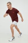 Тренувальна футболка Under Armour колір бордовий однотонний 1361683-001