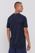 Футболка Under Armour 1345317 чоловіча колір синій гладкий Футболка Under Armour 1345317 чоловіча колір синій гладкий