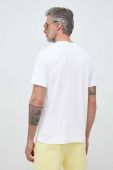 Бавовняна футболка Lacoste колір білий однотонний TH1708-HDE