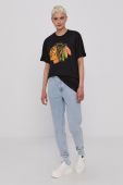 Футболка 47brand колір чорний з принтом (1483440)