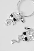 Сережки Karl Lagerfeld колір срібний
