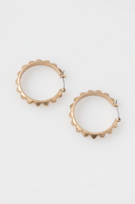 Сережки AllSaints колір золотий (2253358)