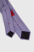 Шовковий галстук HUGO колір фіолетовий (3183337) Шовковий галстук HUGO колір фіолетовий (3183337)