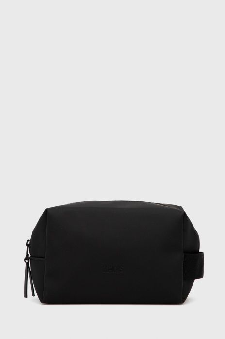 Косметичка Rains 15580 Wash Bag Small колір чорний 15580.01-Black Косметичка Rains 15580 Wash Bag Small колір чорний 15580.01-Black