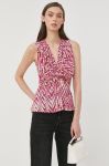 Блузка Morgan жіноча колір рожевий візерунок (2411725)