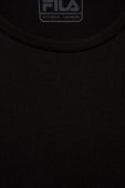 Дитяча футболка Fila колір чорний однотонний Дитяча футболка Fila колір чорний однотонний